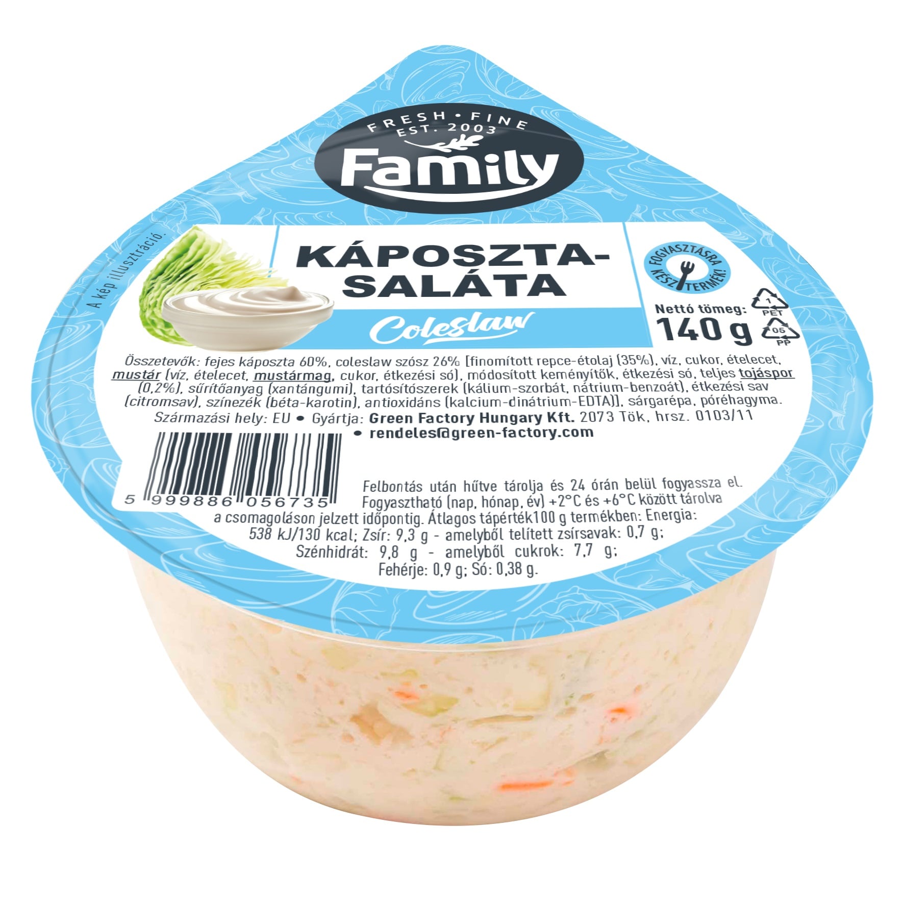 Family Káposzta saláta