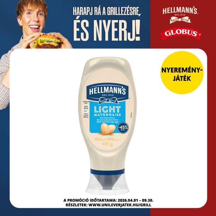 Hellmann's Light flakonos majonéz
