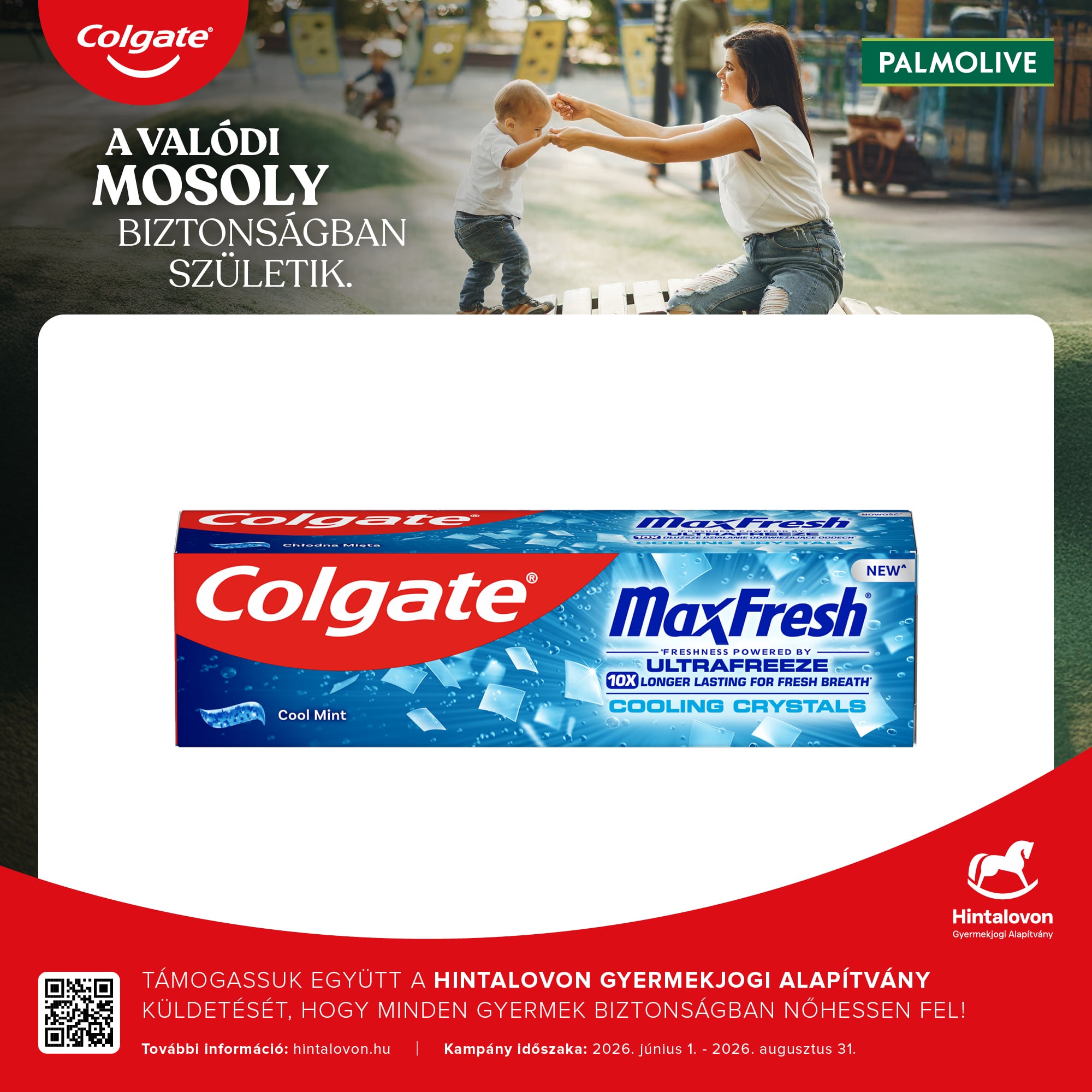 Colgate Max Fresh Cooling Crystals fogkrém