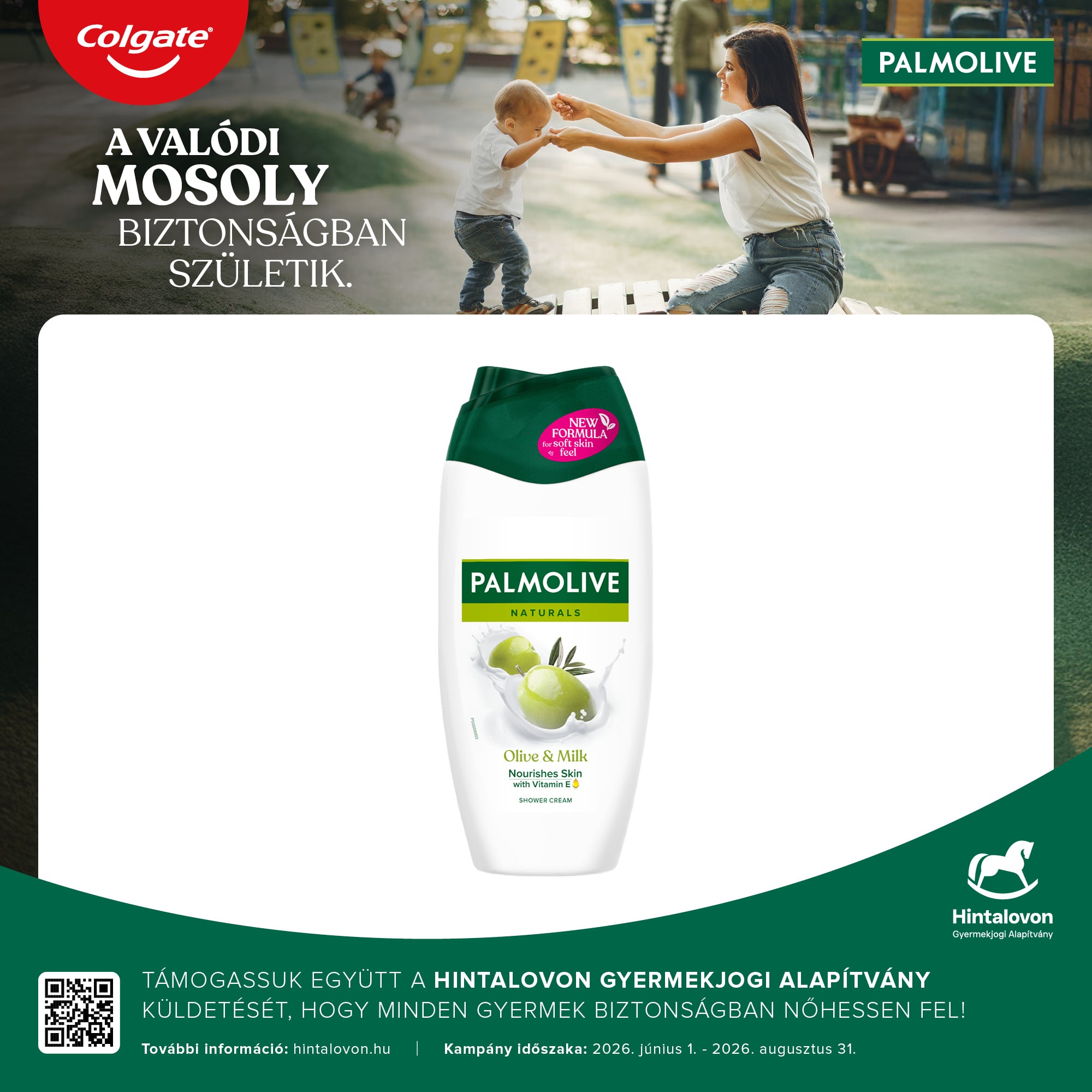 Palmolive Naturals Olive & Milk tusfürdő