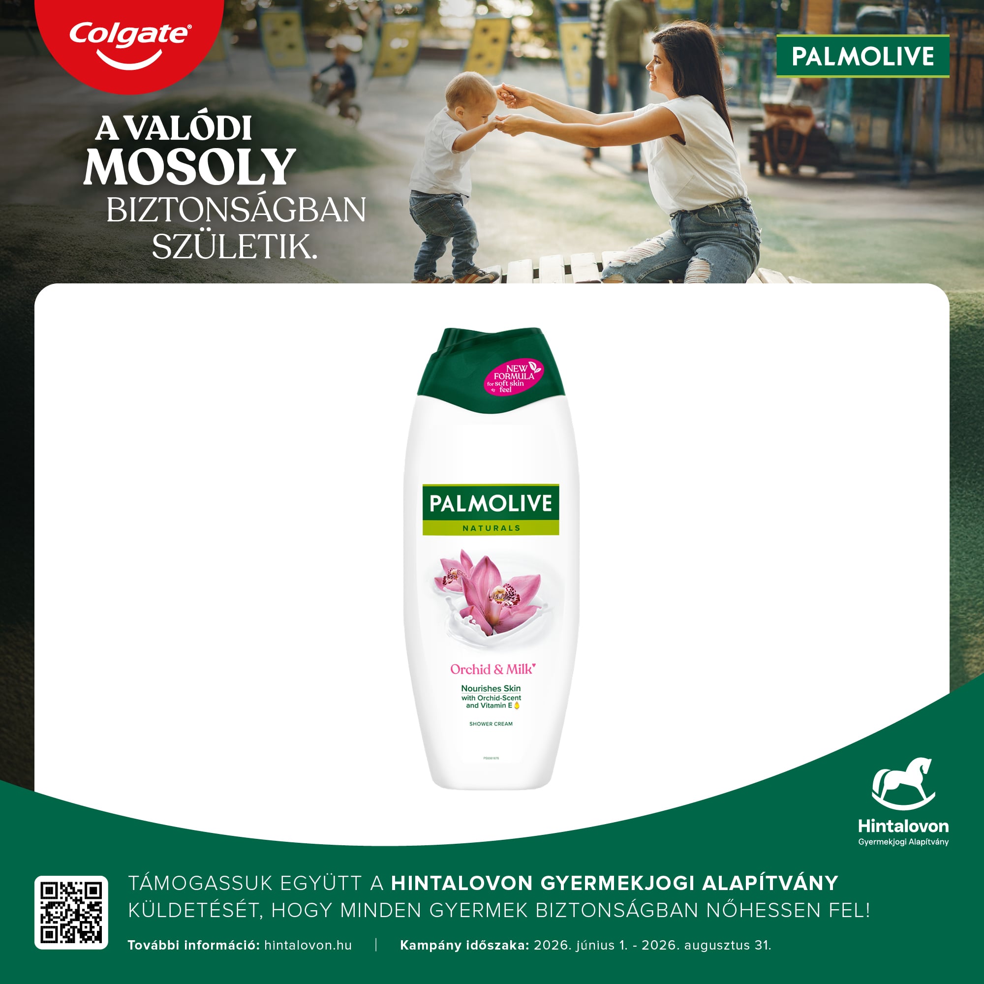 Palmolive Naturals Orchid & Milk tusfürdő