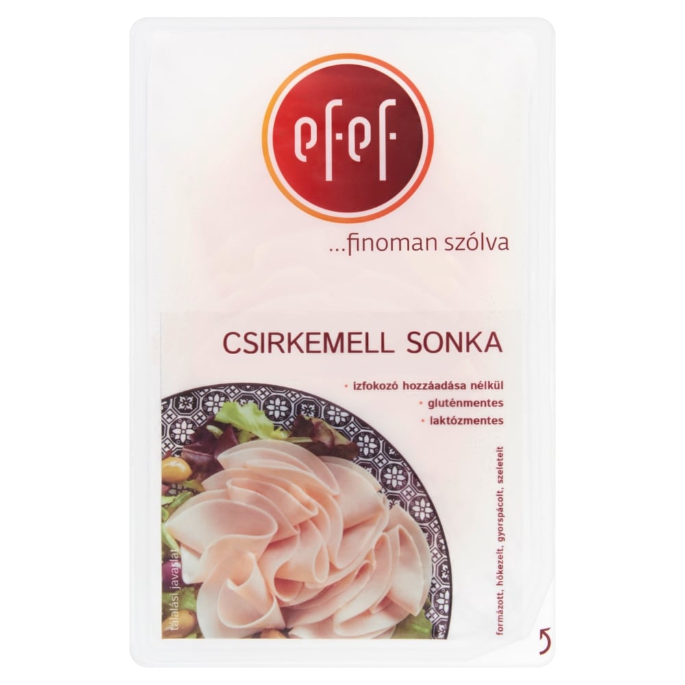 eFeF szeletelt csirkemell sonka