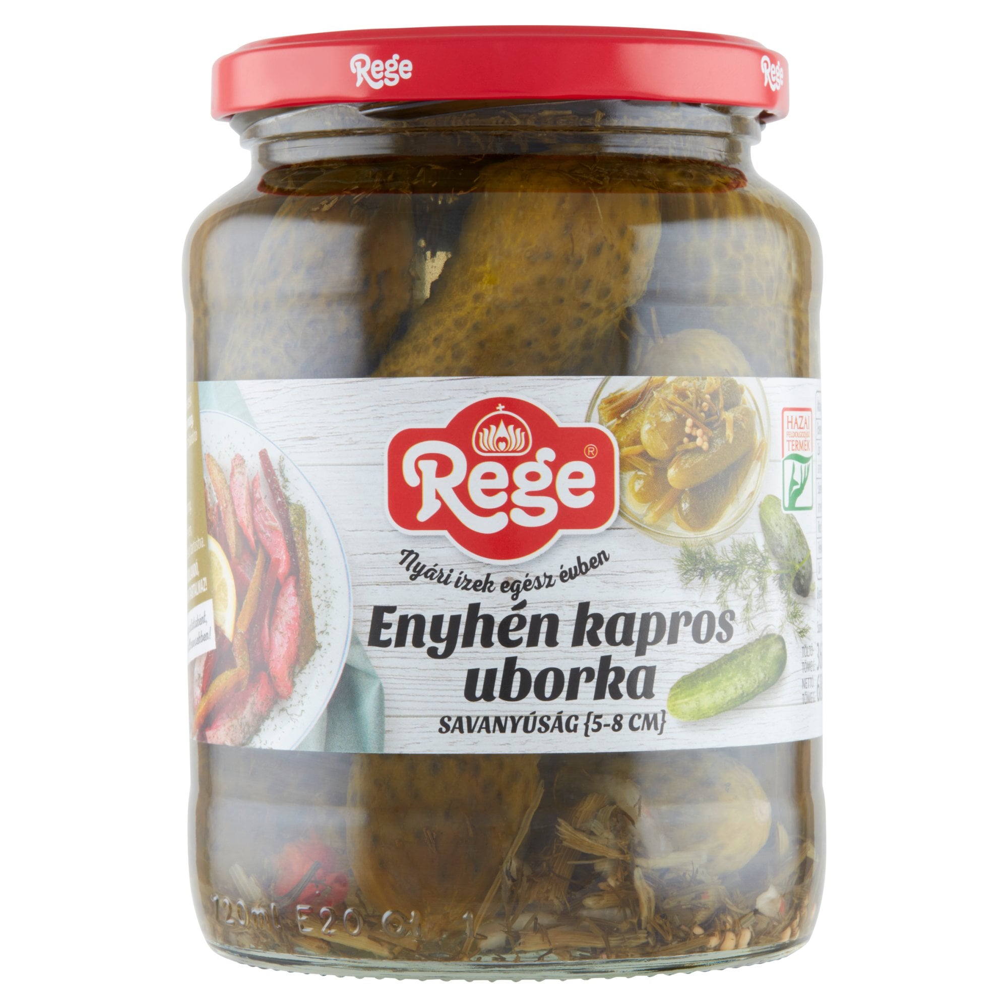 Rege Enyhén kapros uborka savanyúság (5-8 cm) (680 g)