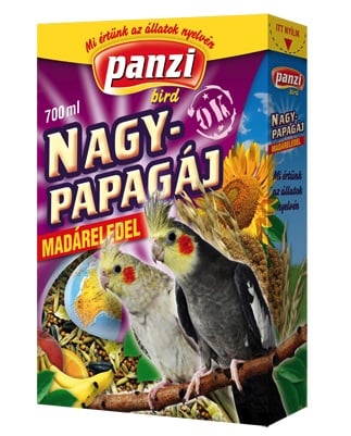 Panzi mag dobozos - Nagypapagáj