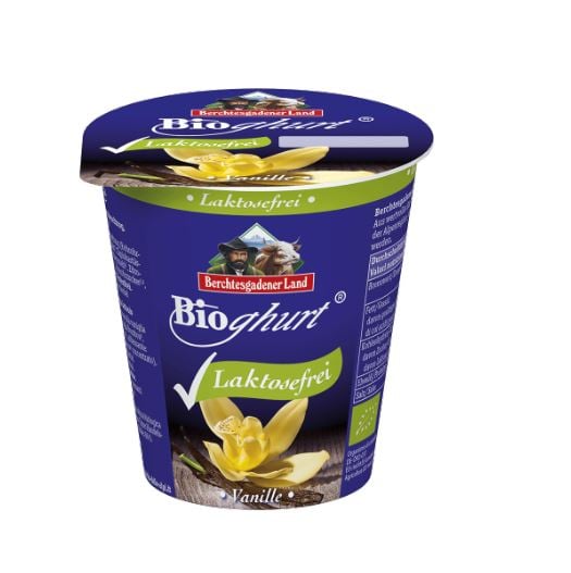 Bio Alpenmilch laktózmentes vanília ízű joghurt