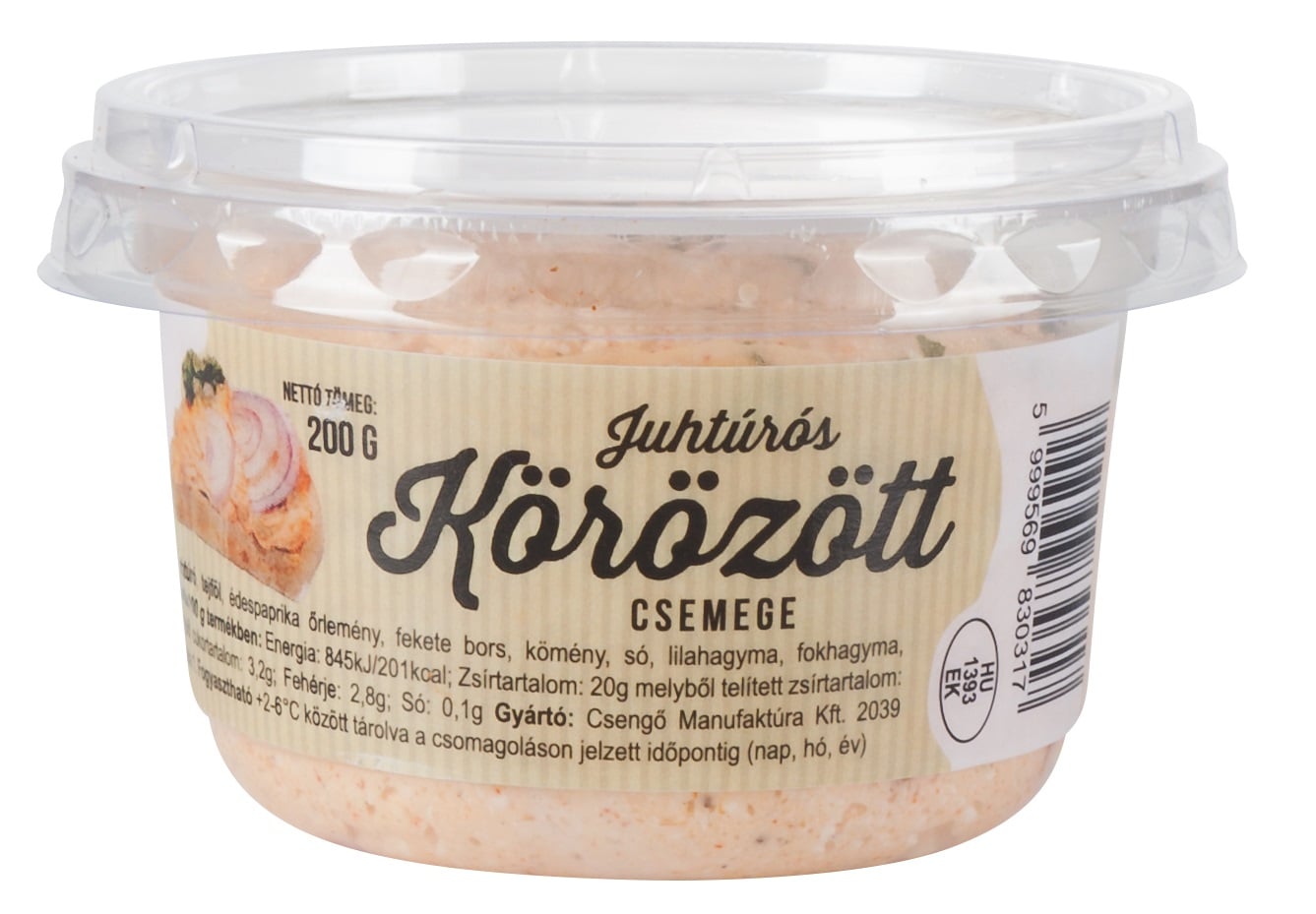 Csengő Körözött juhtúróval csemege