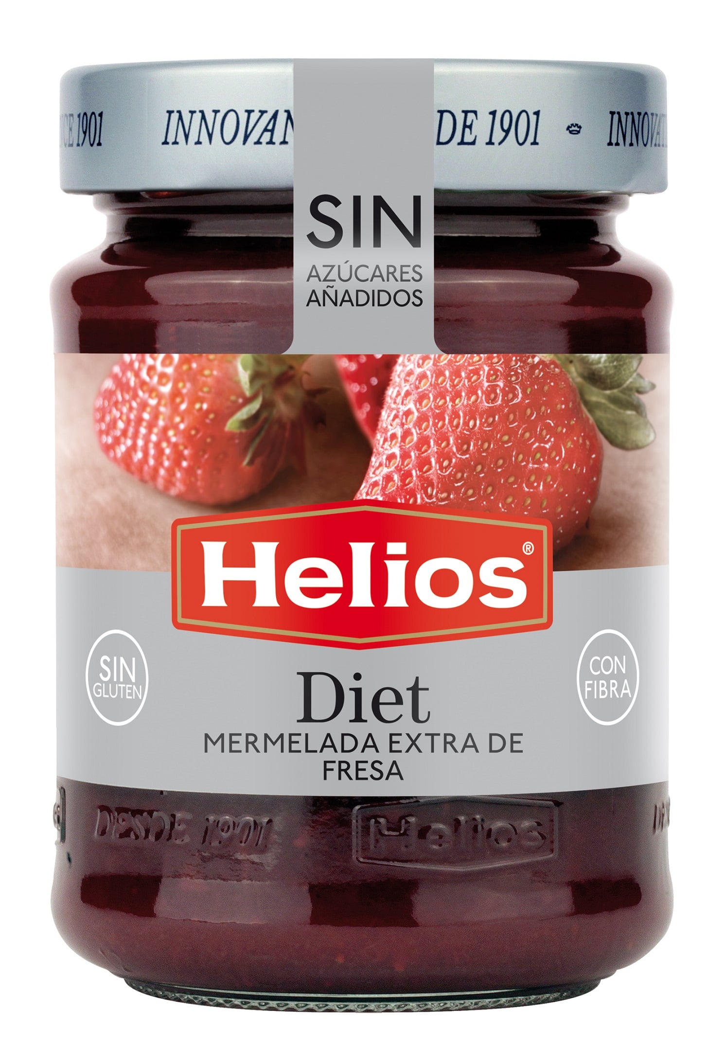 Helios Extradzsem eper édesítőszerrel