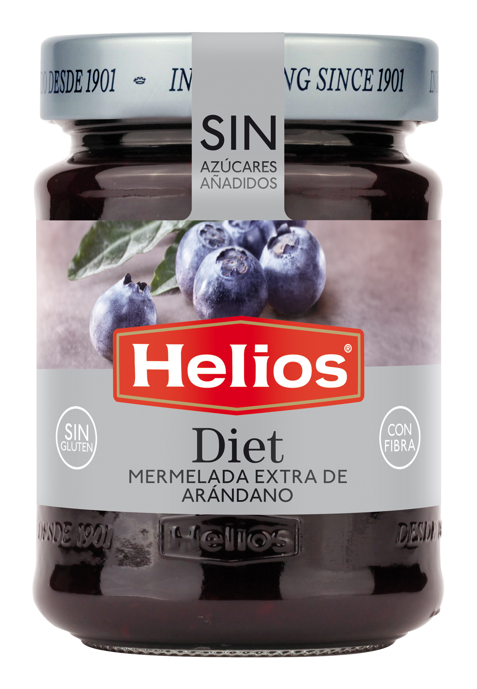 Helios Extradzsem áfonya édesítőszerrel