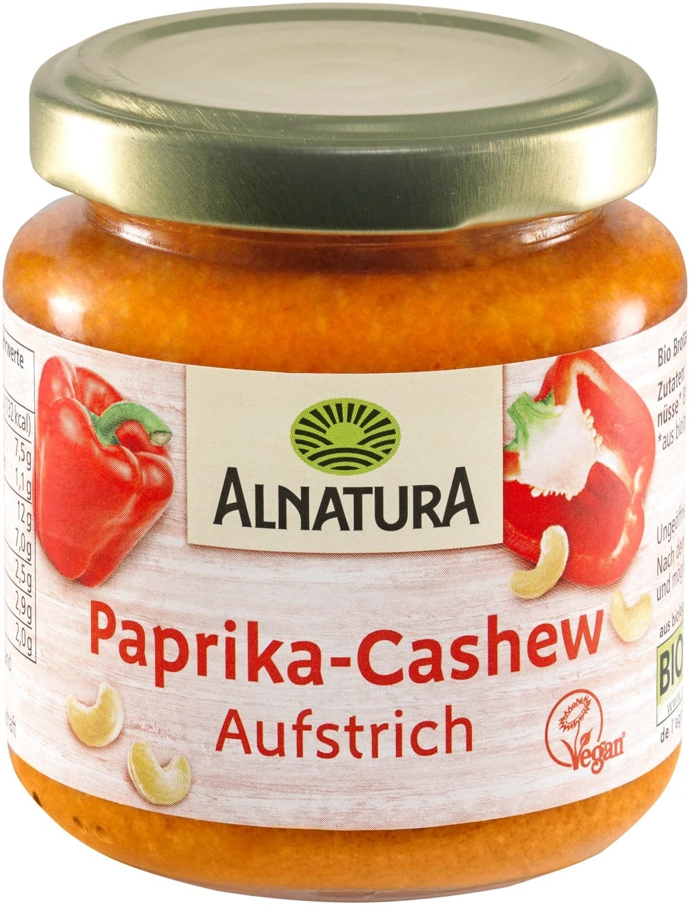 Alnatura BIO Paprikás kesudiós krém