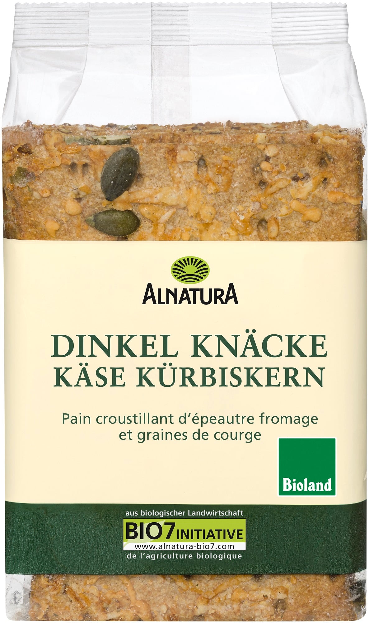 Alnatura BIO sajtos-tökmagos kétszersült