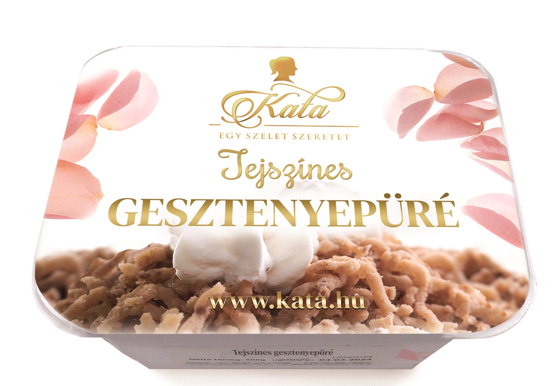 Tejszínes Gesztenyepüré
