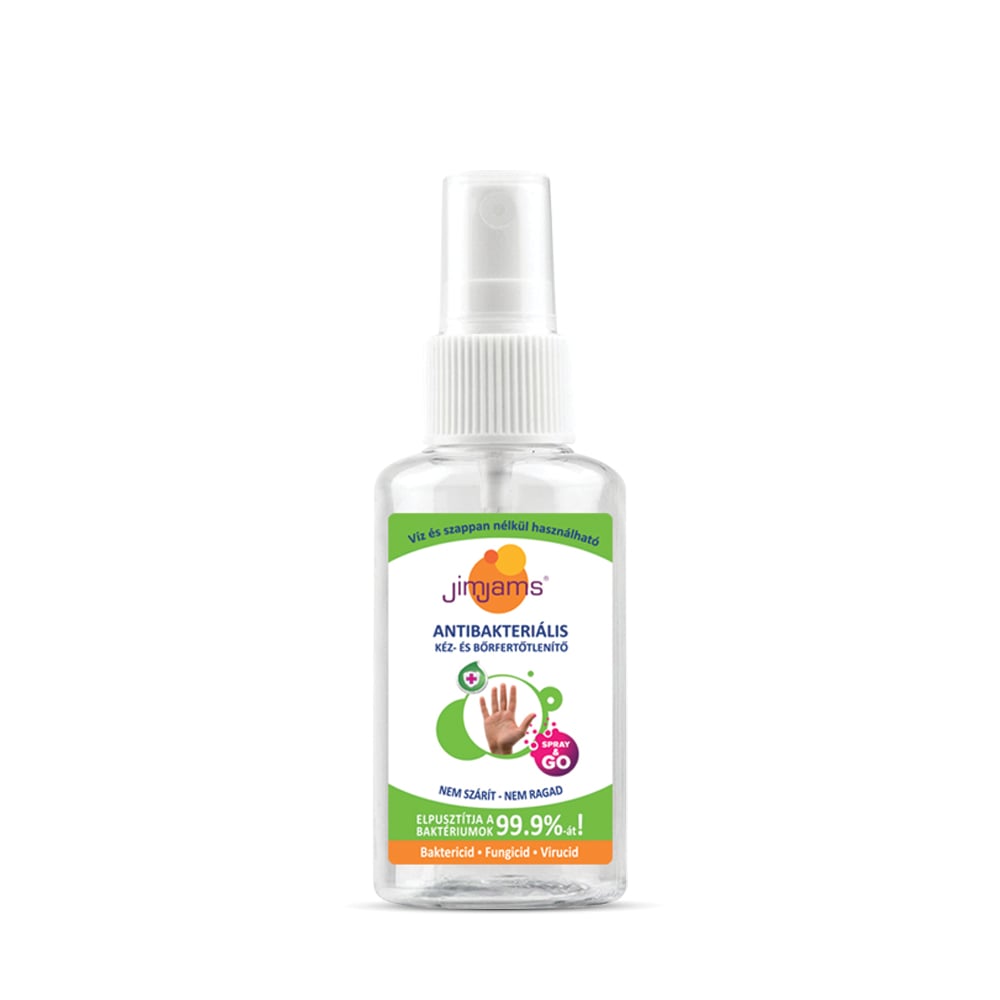 JimJams Antibakteriális kéz- és bőrfertőtlenítő spray