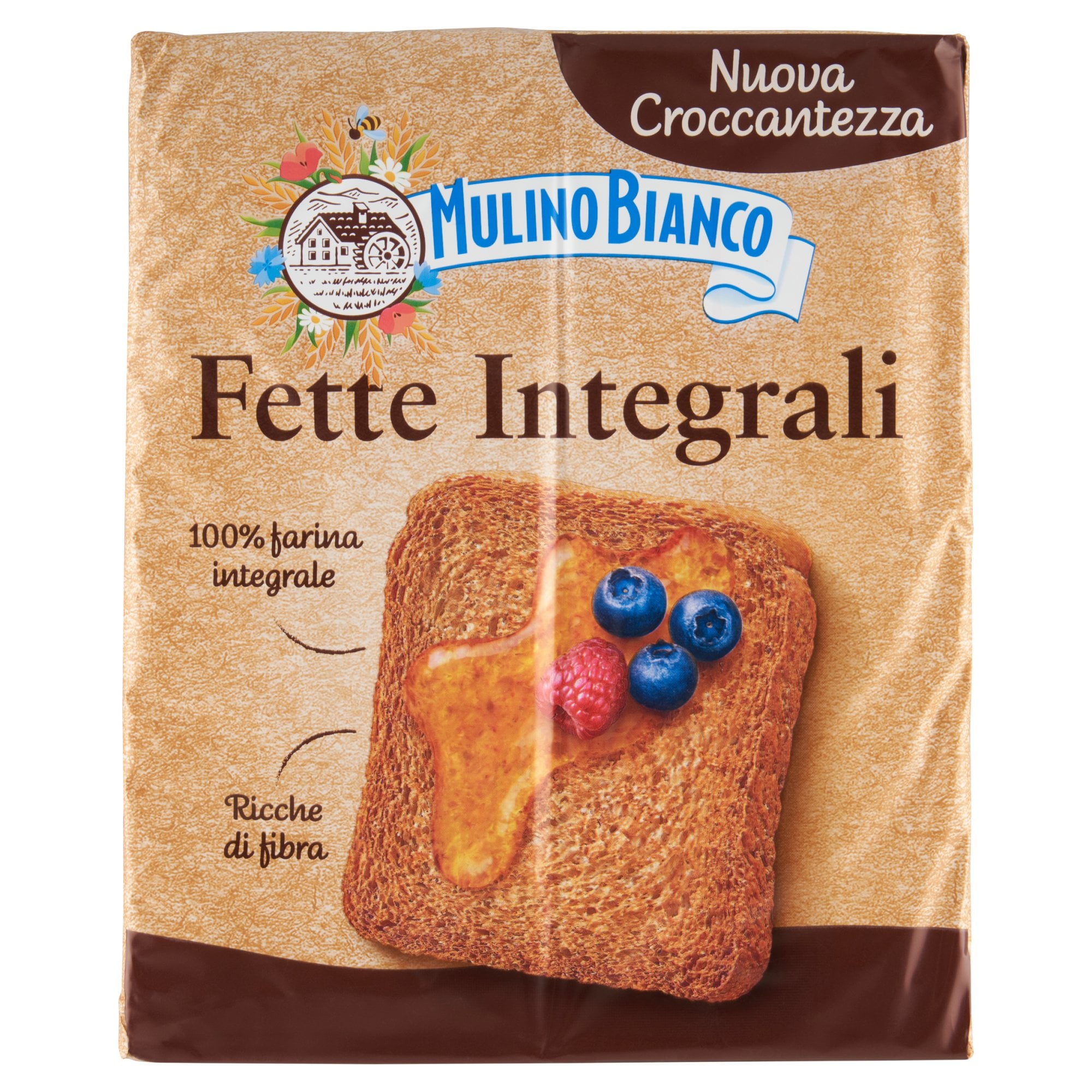 Mulino Bianco Teljes kiörlésű kétszersült