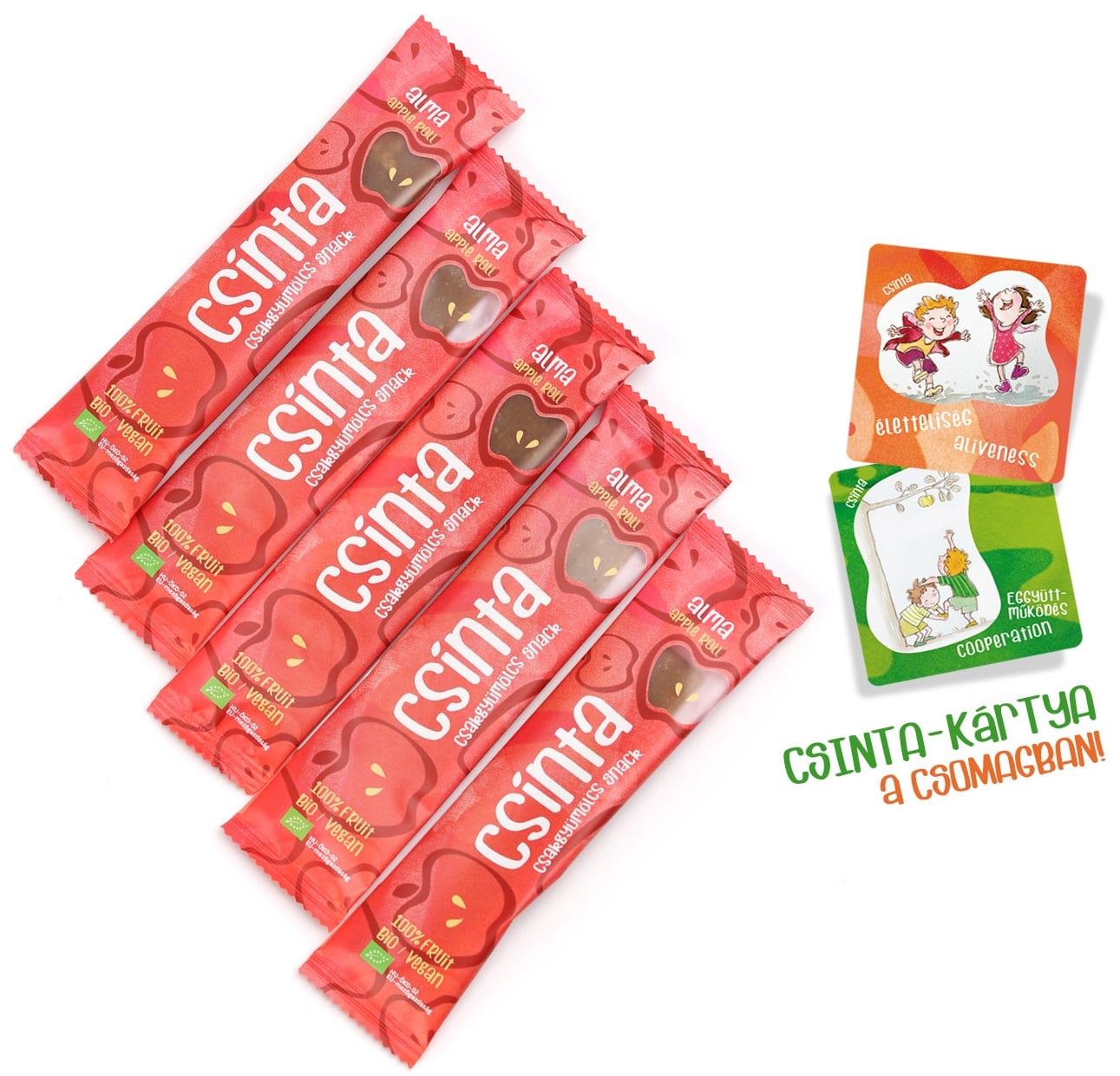 Csinta BIO Alma tekercs 5-ös csomag