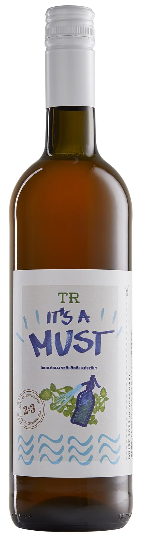 TR Must, alkoholmentes, pasztőrözött furmint szőlőmust