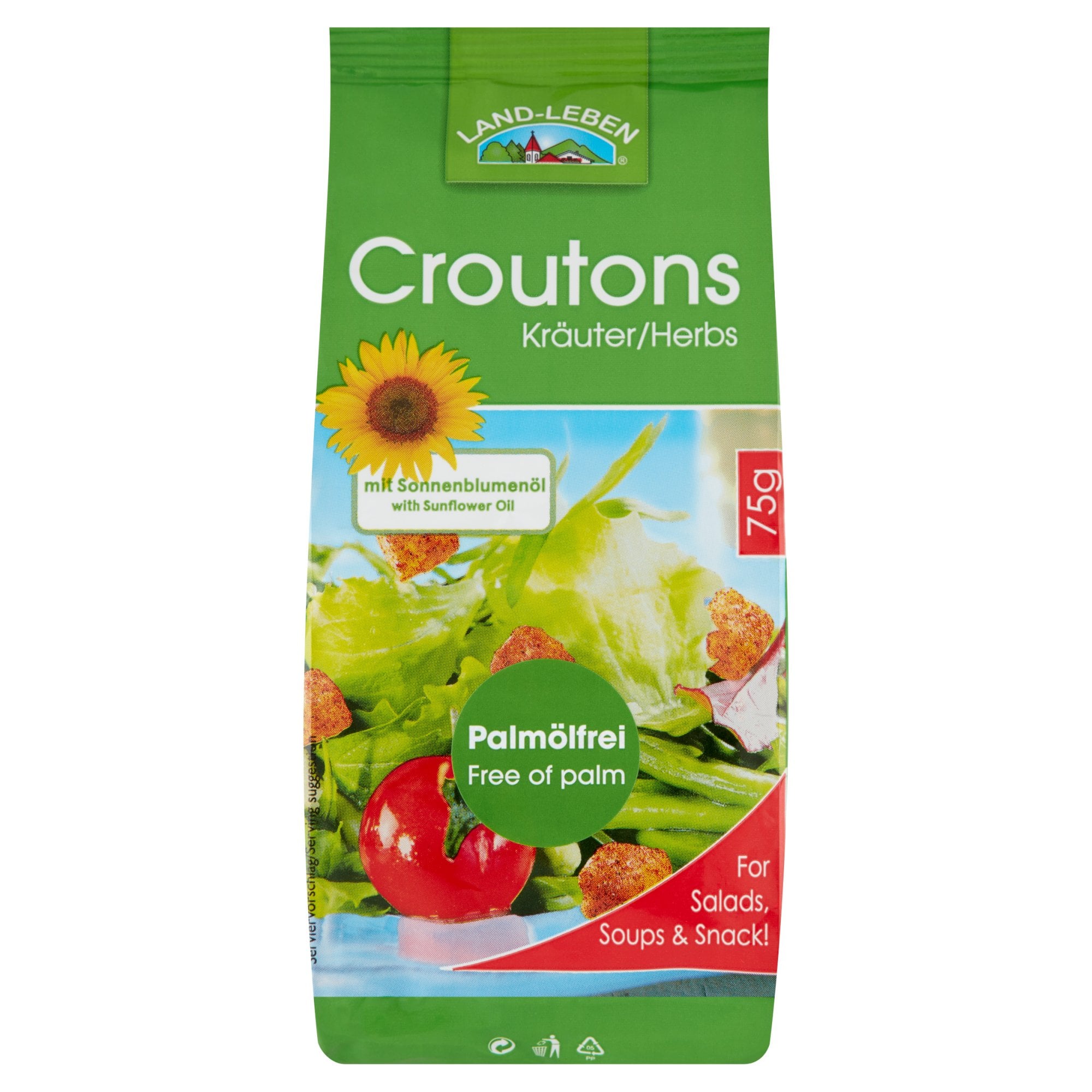 Land-Leben Croutons fűszeres