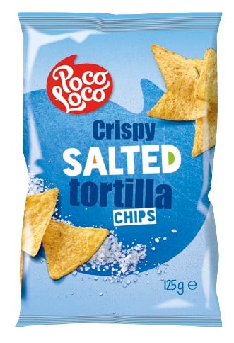 Poco Loco Tortilla chips sós