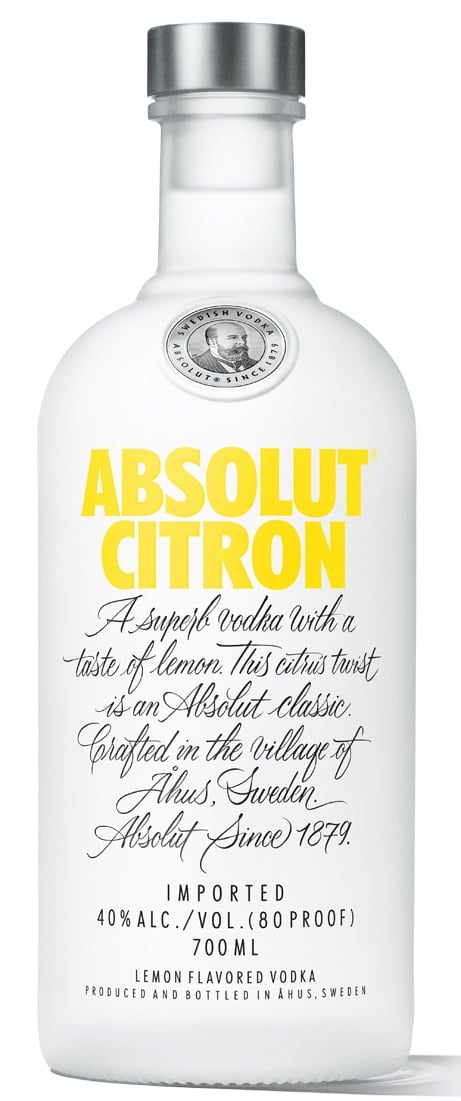 Absolut Citron vodka 40%