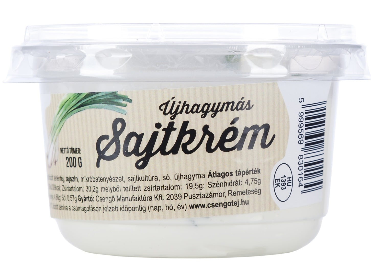 Csengő Újhagymás sajtkrém