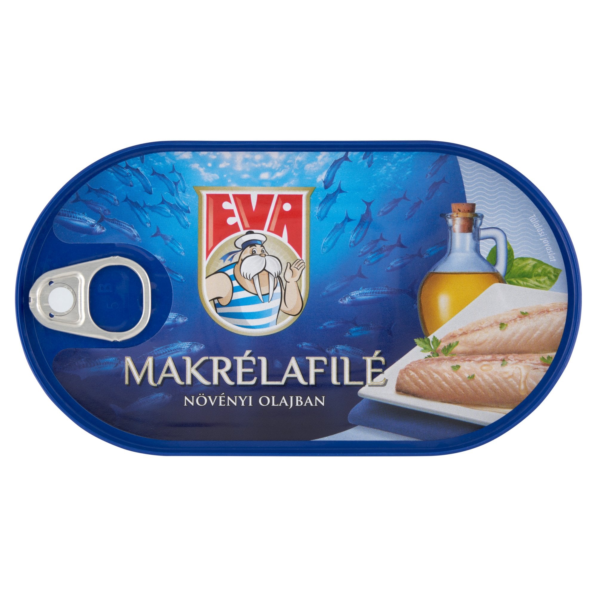 EVA Makrélafilé növényi olajban (170 g)