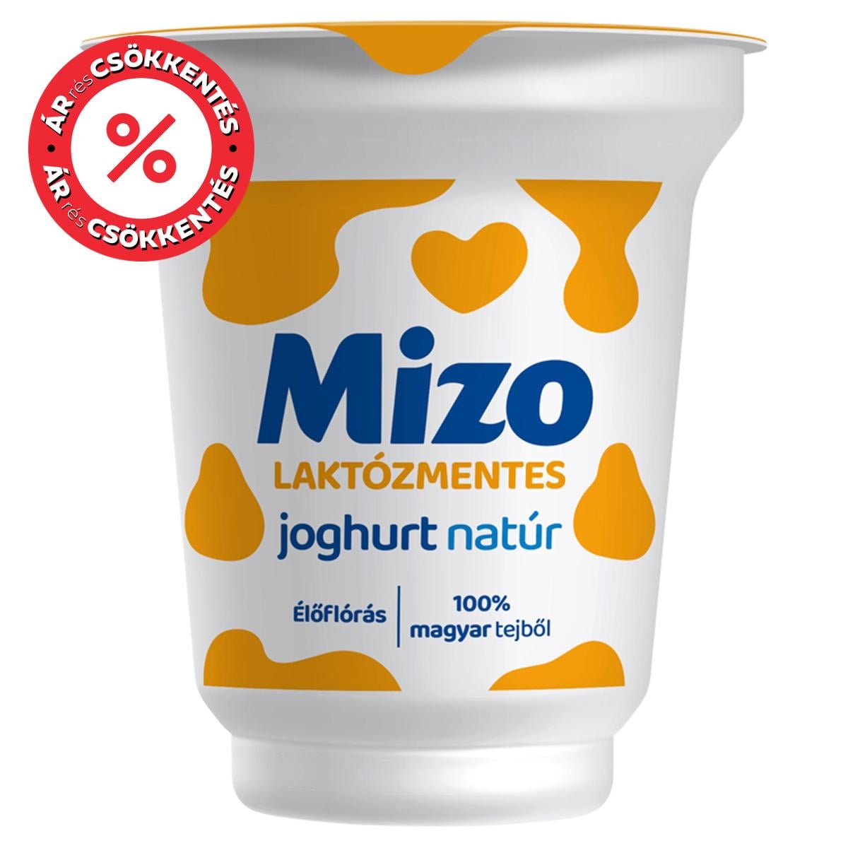 Mizo Laktózmentes natúr joghurt