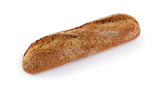 Baguette teljes kiőrlésű tönkölybúza liszttel (20%)