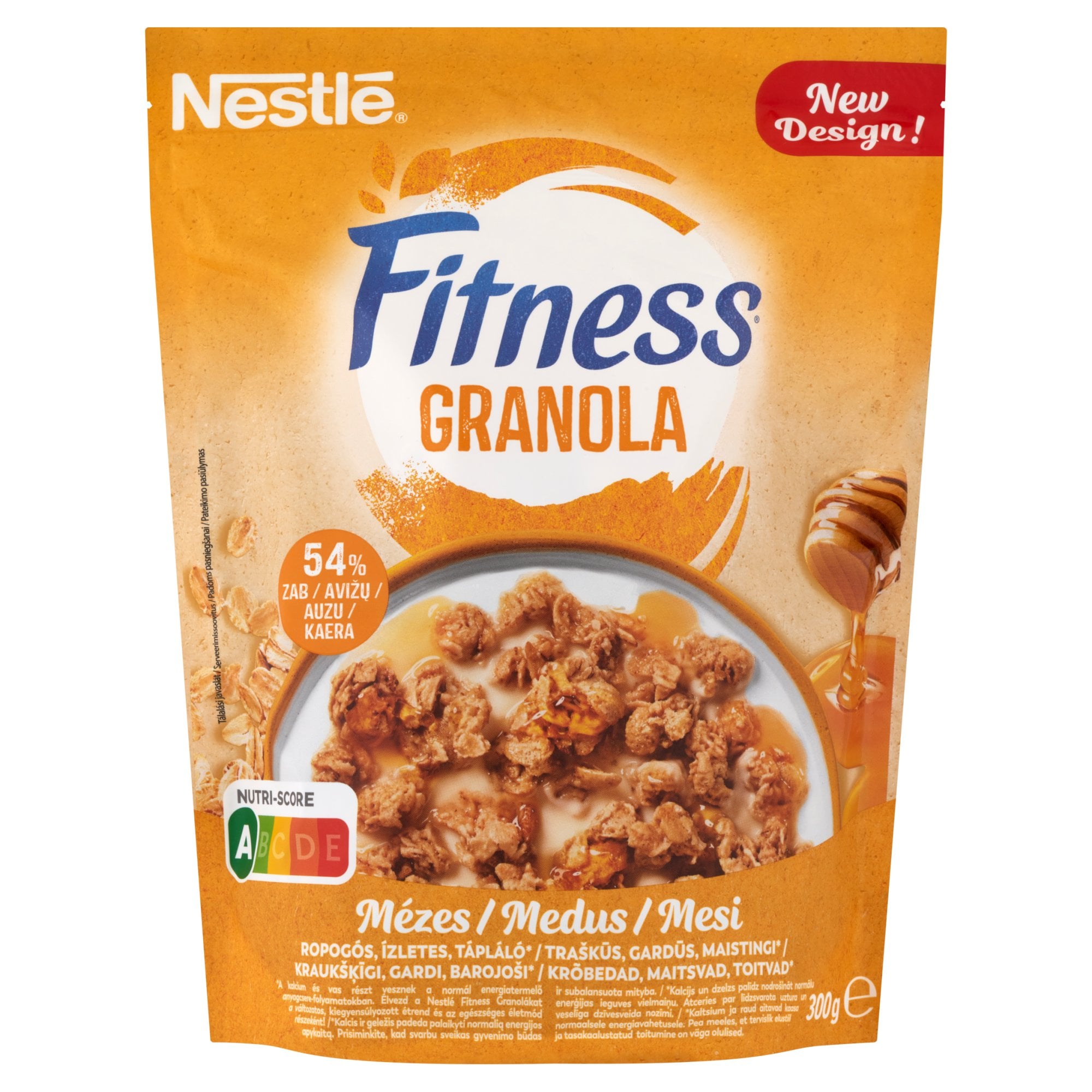 Nestlé Fitness granola mézzel