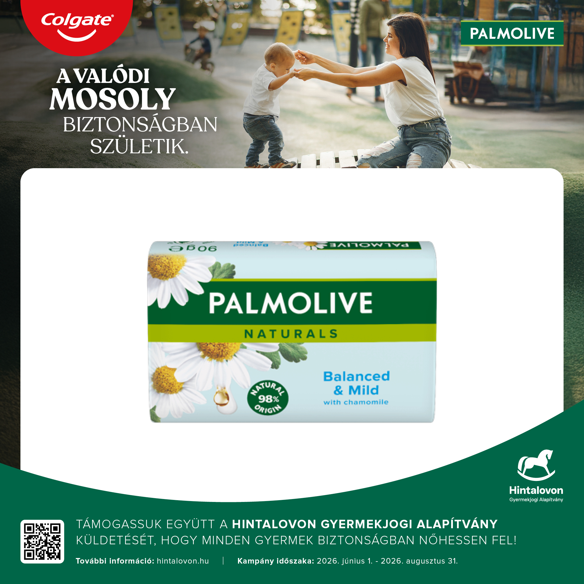 Palmolive Szappan Naturals Kamillás Balanced & Mild