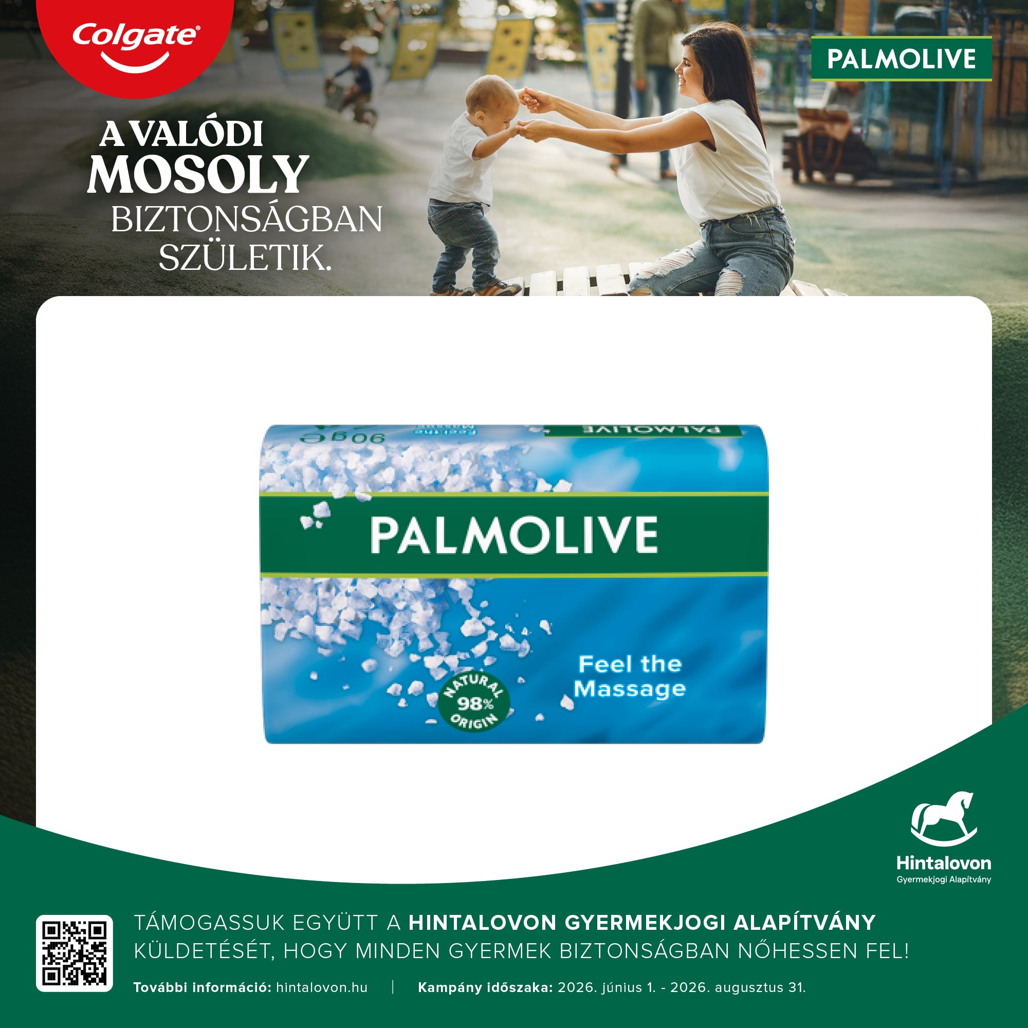 Palmolive Feel the Massage pipereszappan