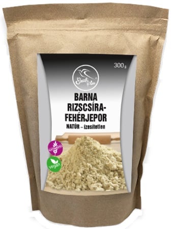 Szafi Free barna rizscsíra-fehérjepor natúr- ízesítetlen (gluténmentes)