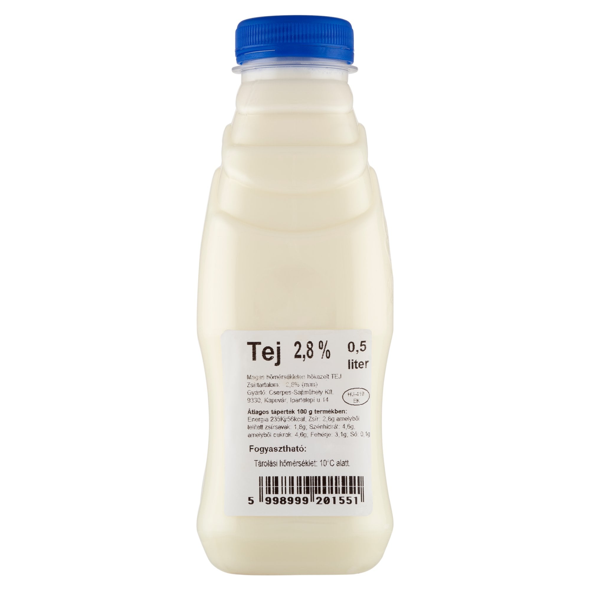 Cserpes Tej 2,8%
