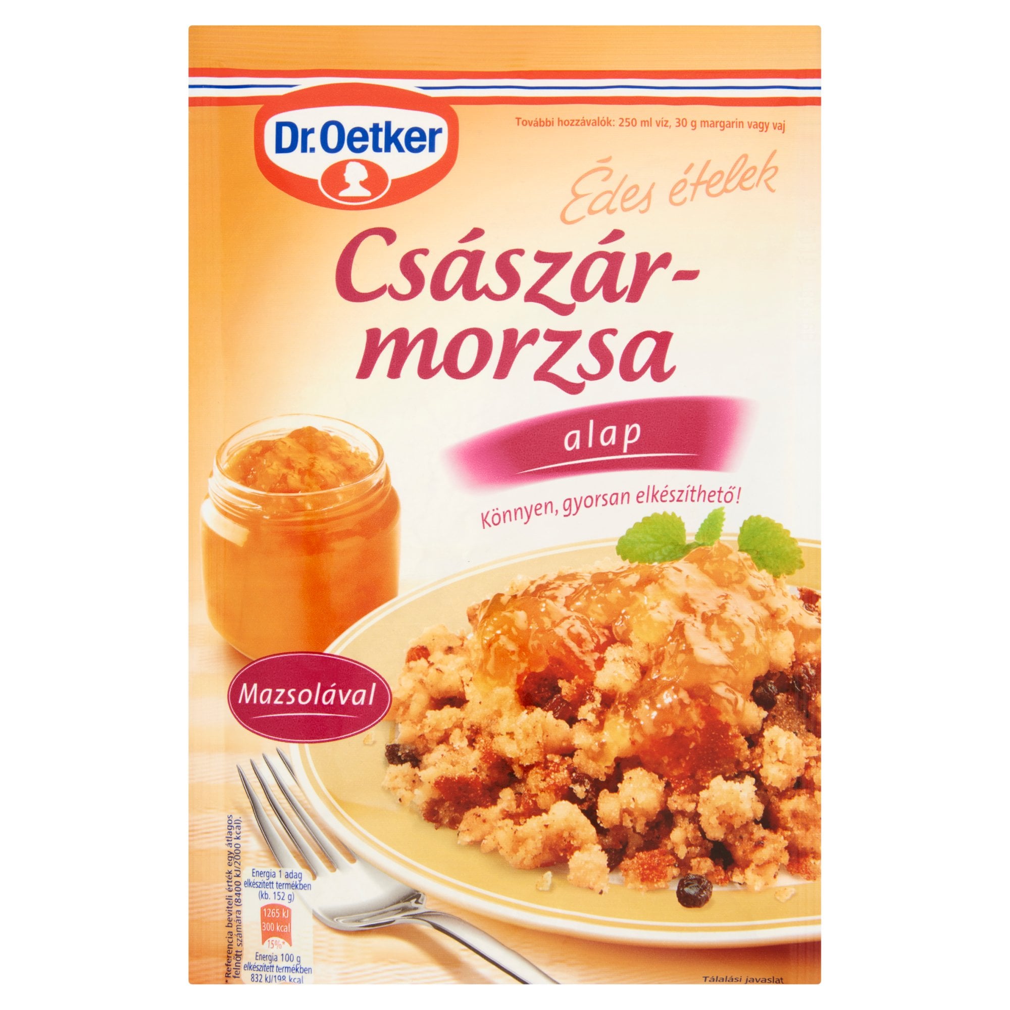 Dr. Oetker Császármorzsa alap