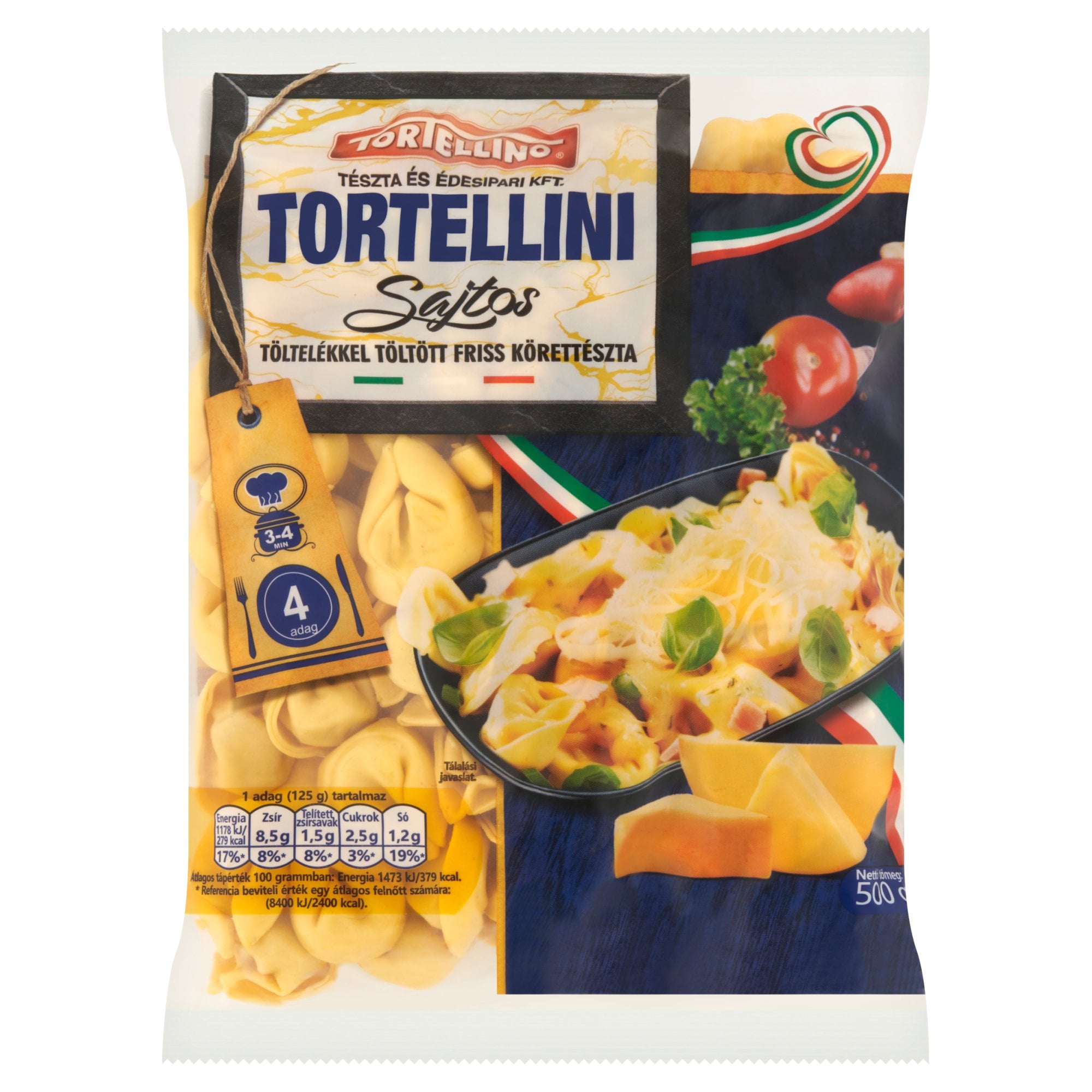 Tortellino Sajtos tortellini