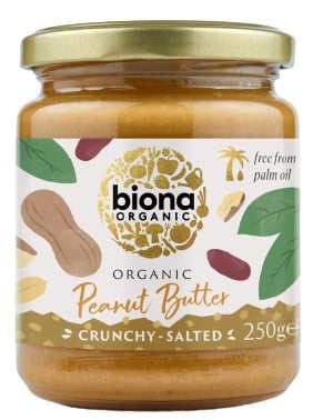 Biona BIO Ropogós földimogyoróvaj - sós