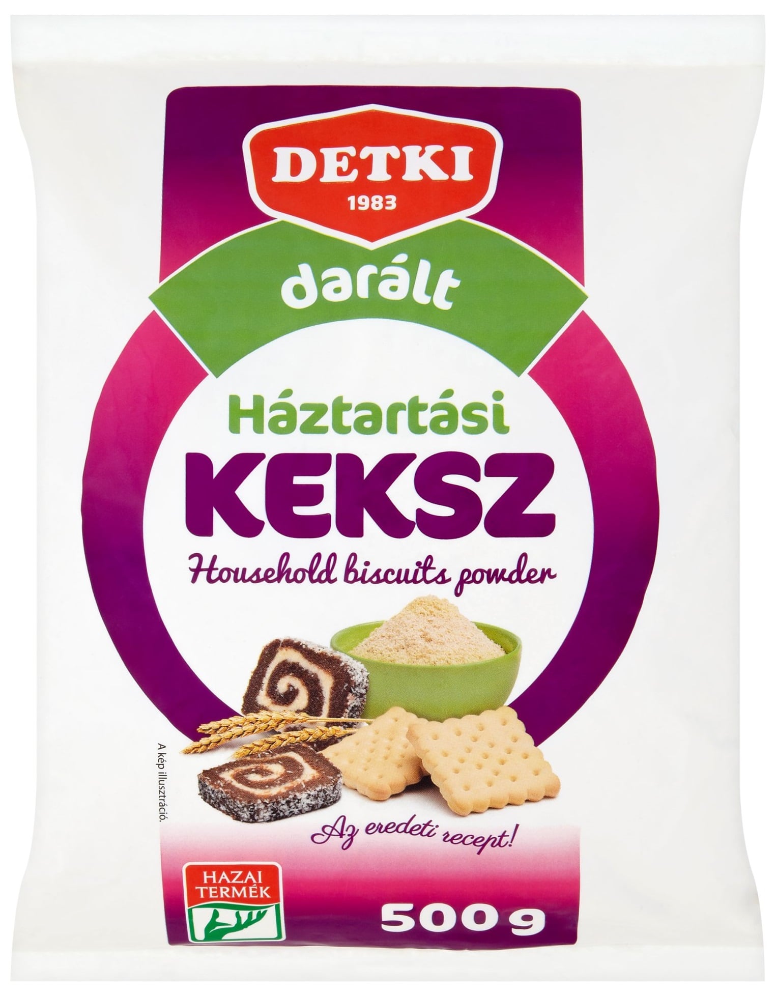 Detki darált háztartási keksz