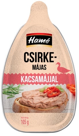 Hamé Csirkemájas kacsamájjal
