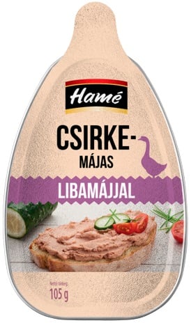 Hamé Csirkemájas libamájjal