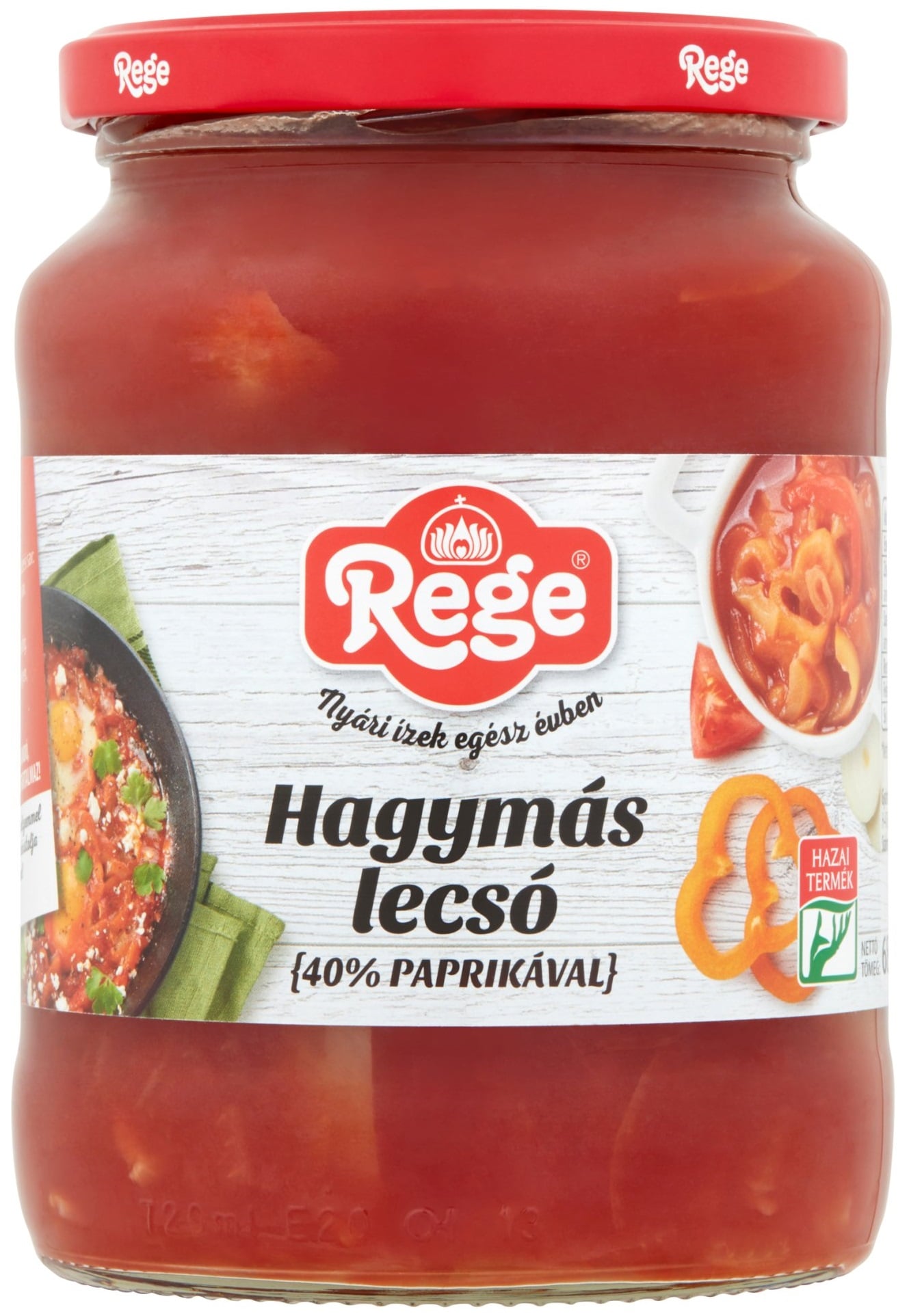 Rege Hagymás lecsó 40%paprikával