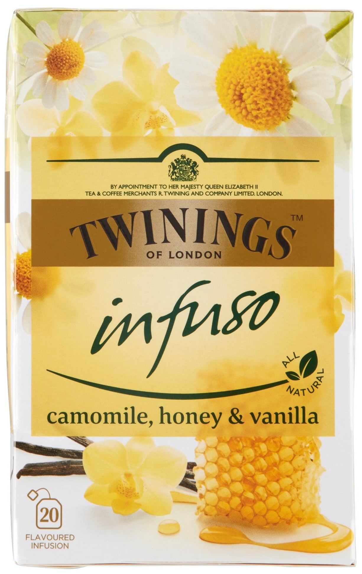 Twinings Méz és vanília ízesítésű kamilla herbatea