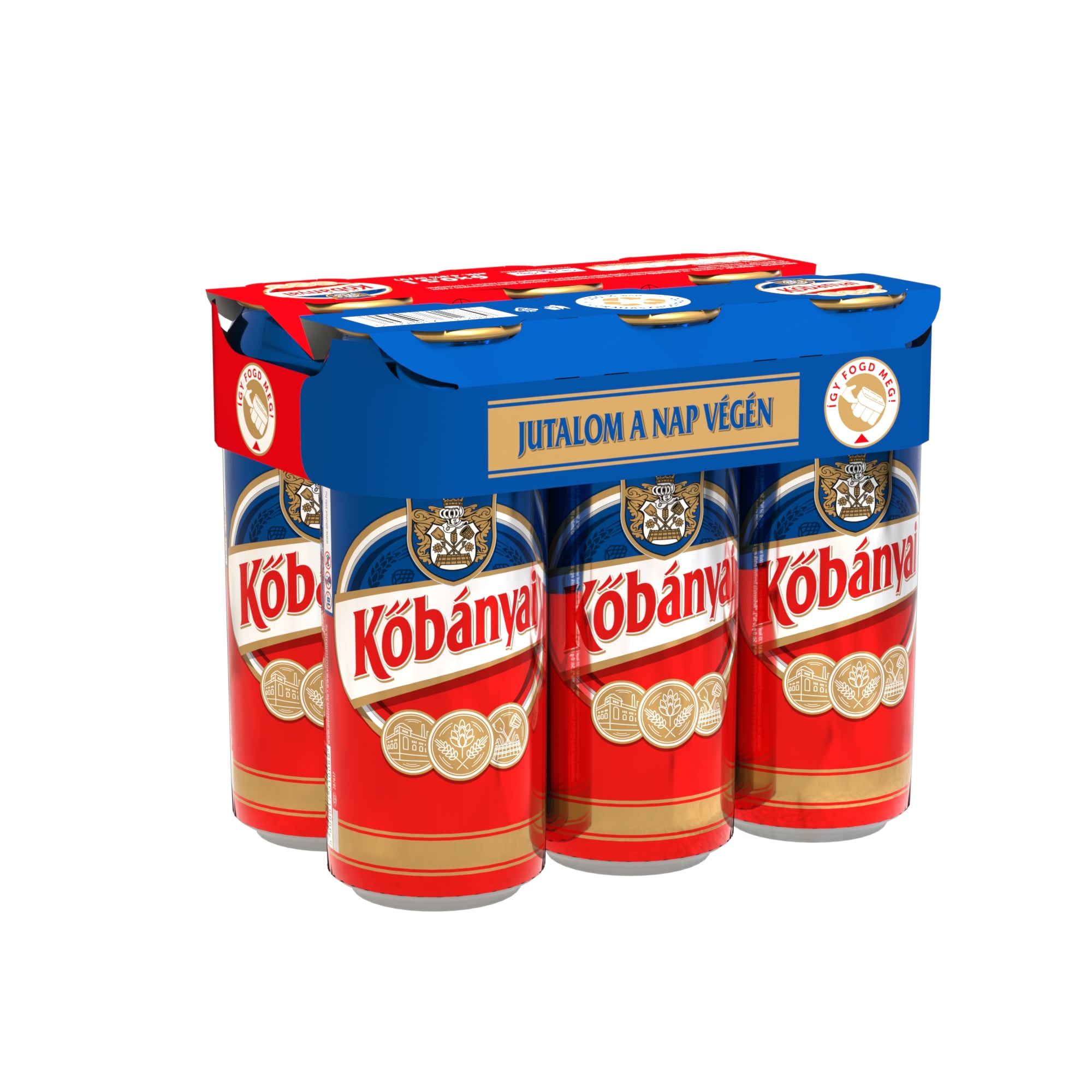 Kőbányai világos sör 4,3% (6-os multipack)