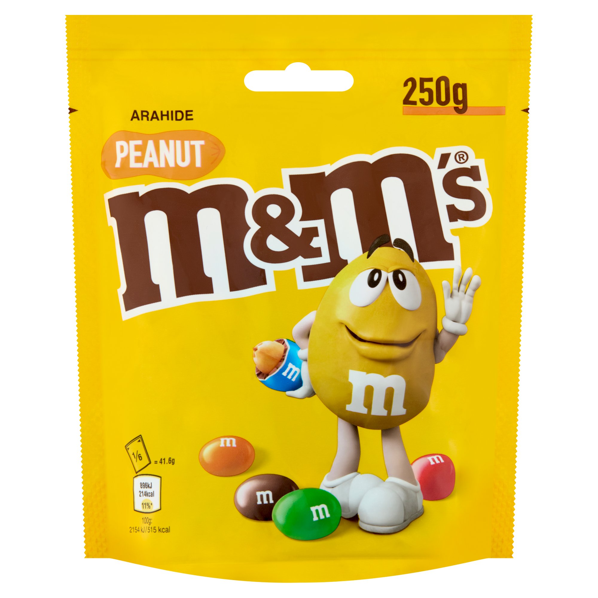M&M's földimogyorós drazsé tejcsokoládéban