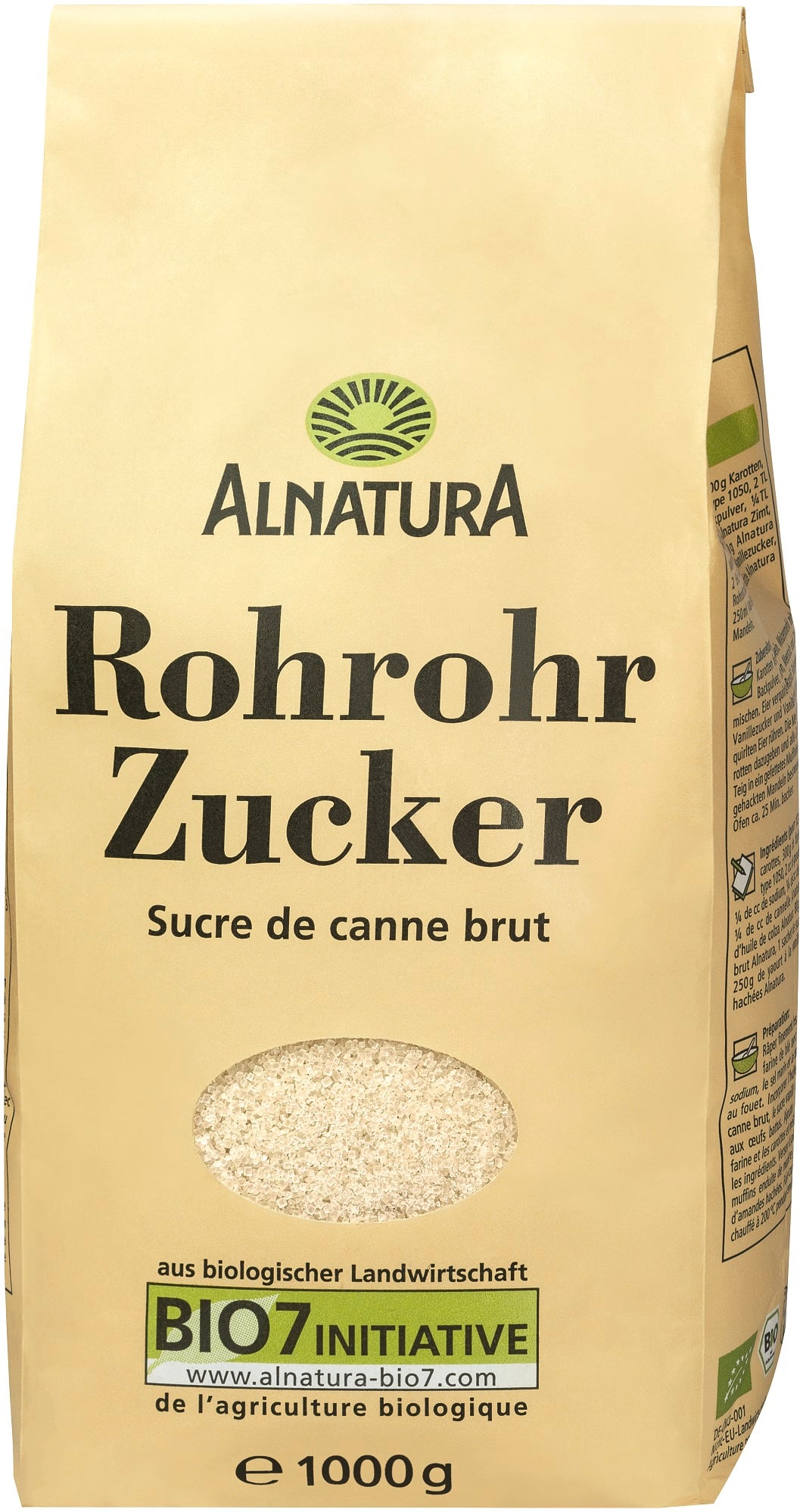 Alnatura BIO Nyers nádcukor