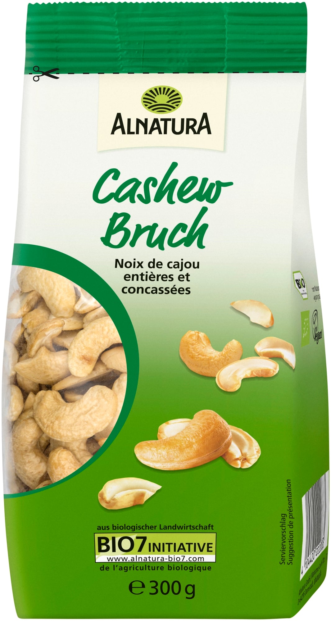 Alnatura BIO Kesudió, darabolt
