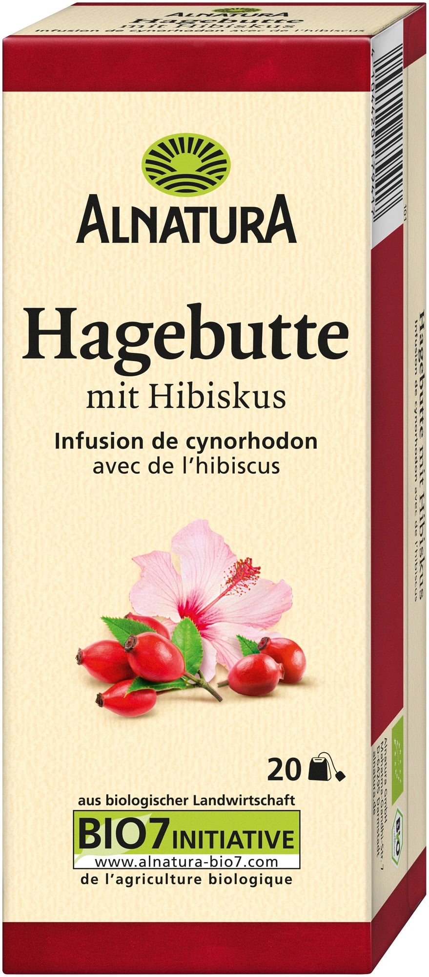 Alnatura BIO Csipkebogyó tea hibiszkusszal