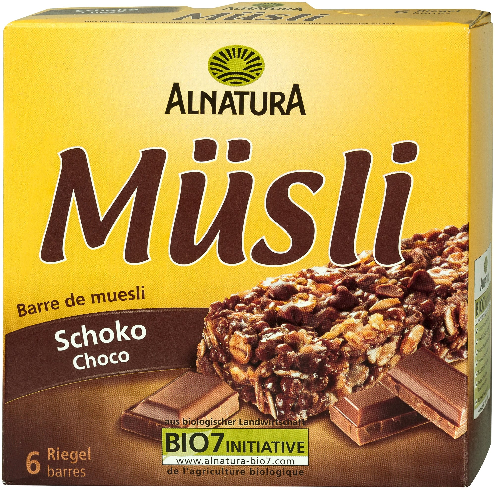 Alnatura BIO Müzliszelet étcsokoládéval