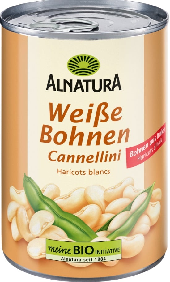 Alnatura BIO Cannellini Fehérbab sós lében (400 g)