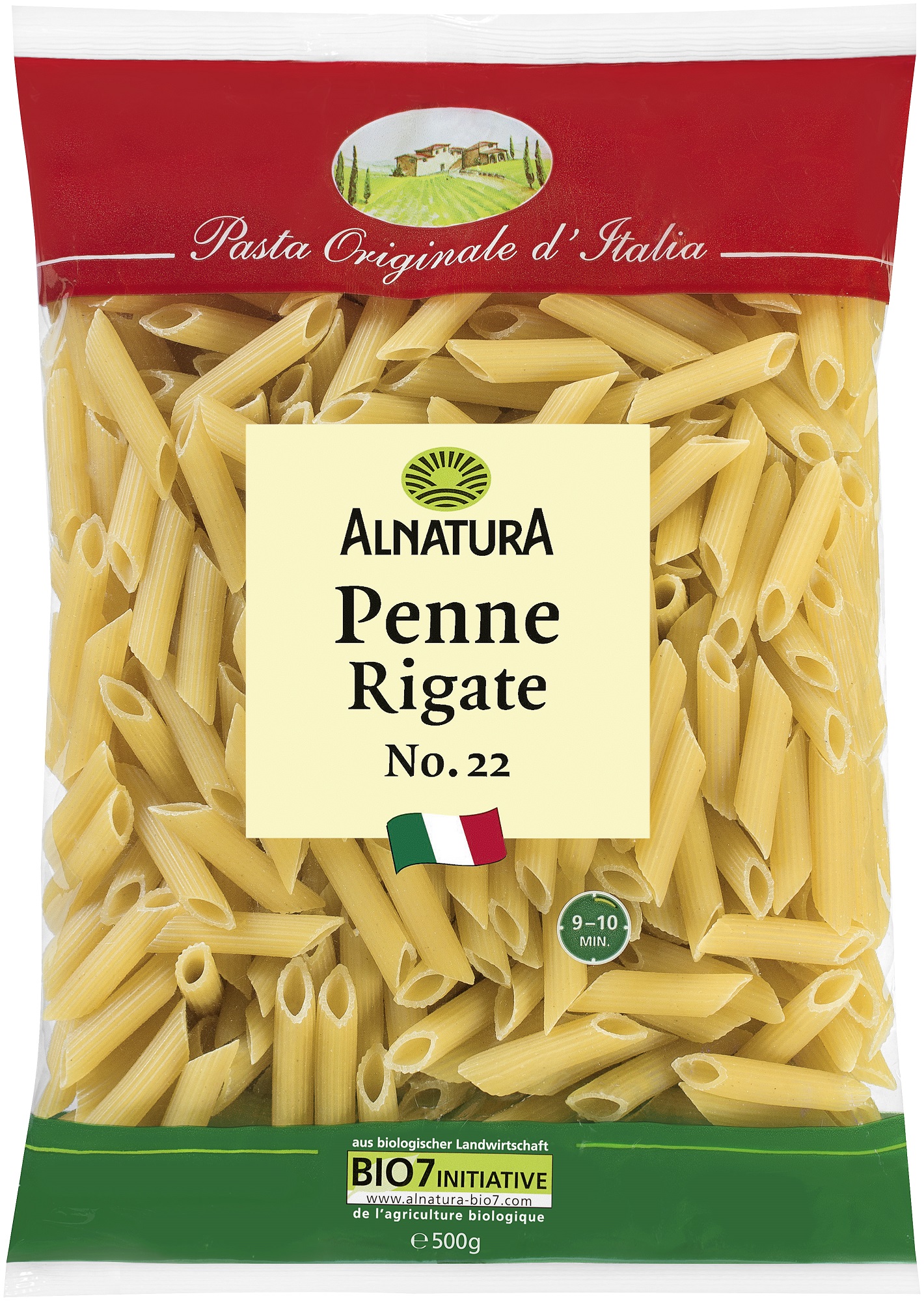 Alnatura BIO Penne száraztészta durumbúzadarából