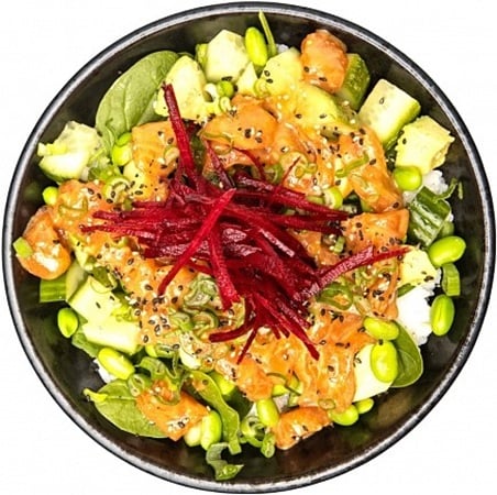 Sushitime Miso lazacos poké bowl