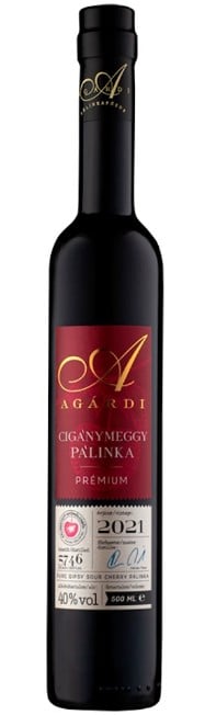 Agárdi Prémium Cigánymeggy pálinka