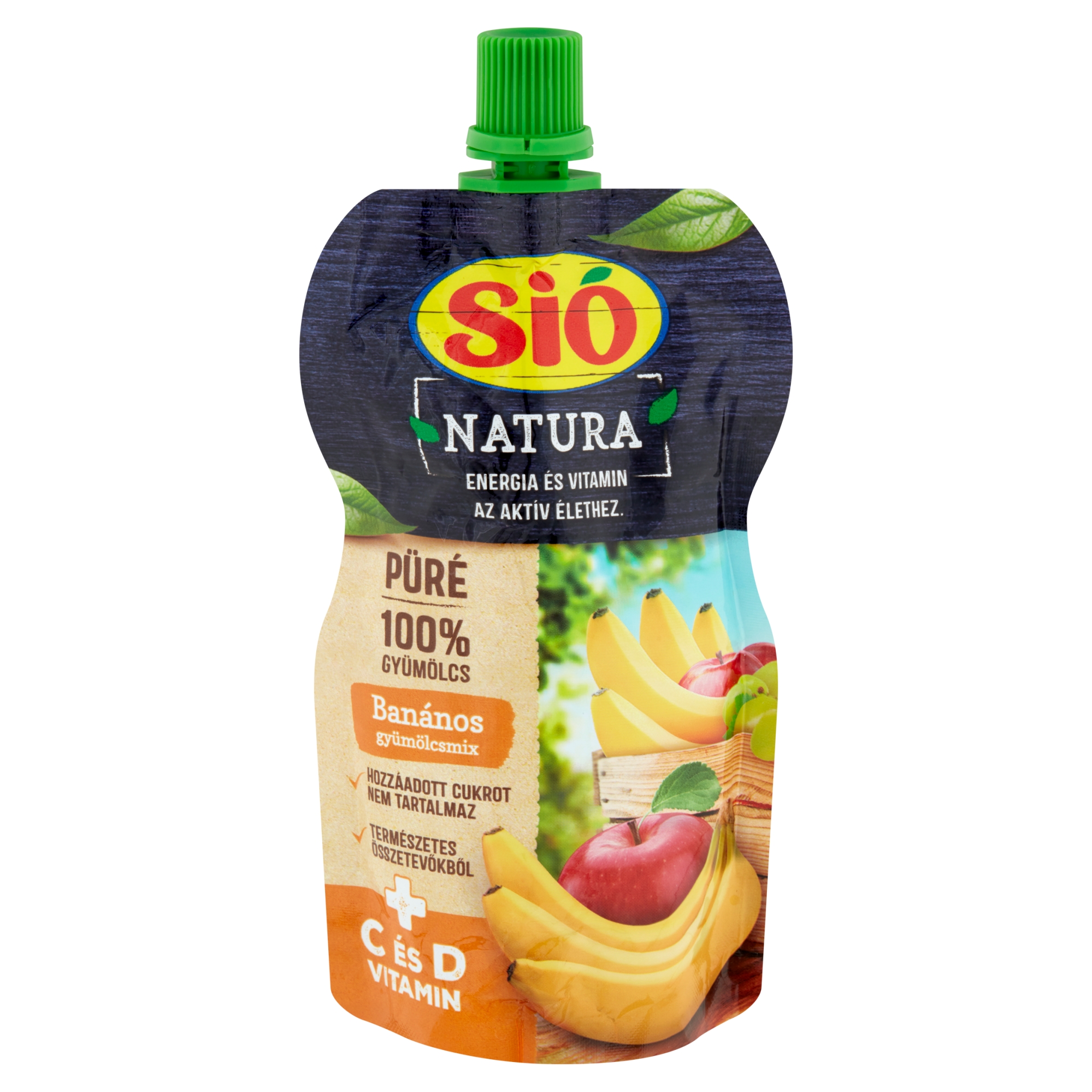 Sió Natura banános gyümölcsmix püré